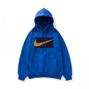Синий худи Nike Swoosh в квадрате